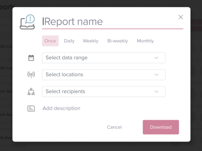 How to use GlacierGrid reports 2