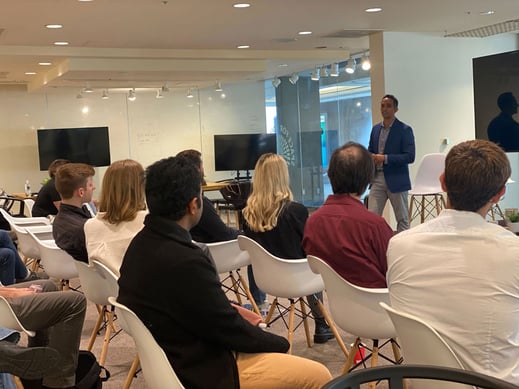 Manik-presented-the-company-vision-to-the-team