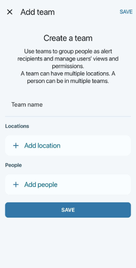 Mobile App Add Team 3