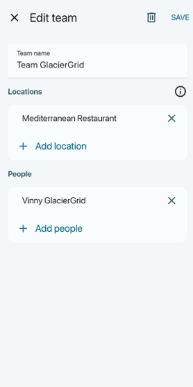 Mobile App Add Team 4