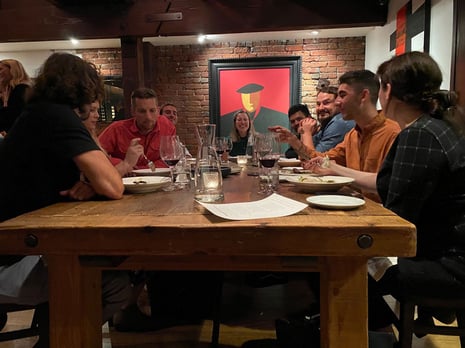 Team-dinner-at-Piperade-to-wrap-up-day-one