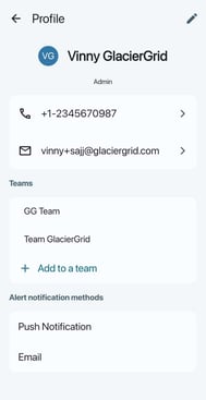 User Details