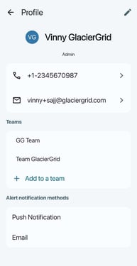 User Details