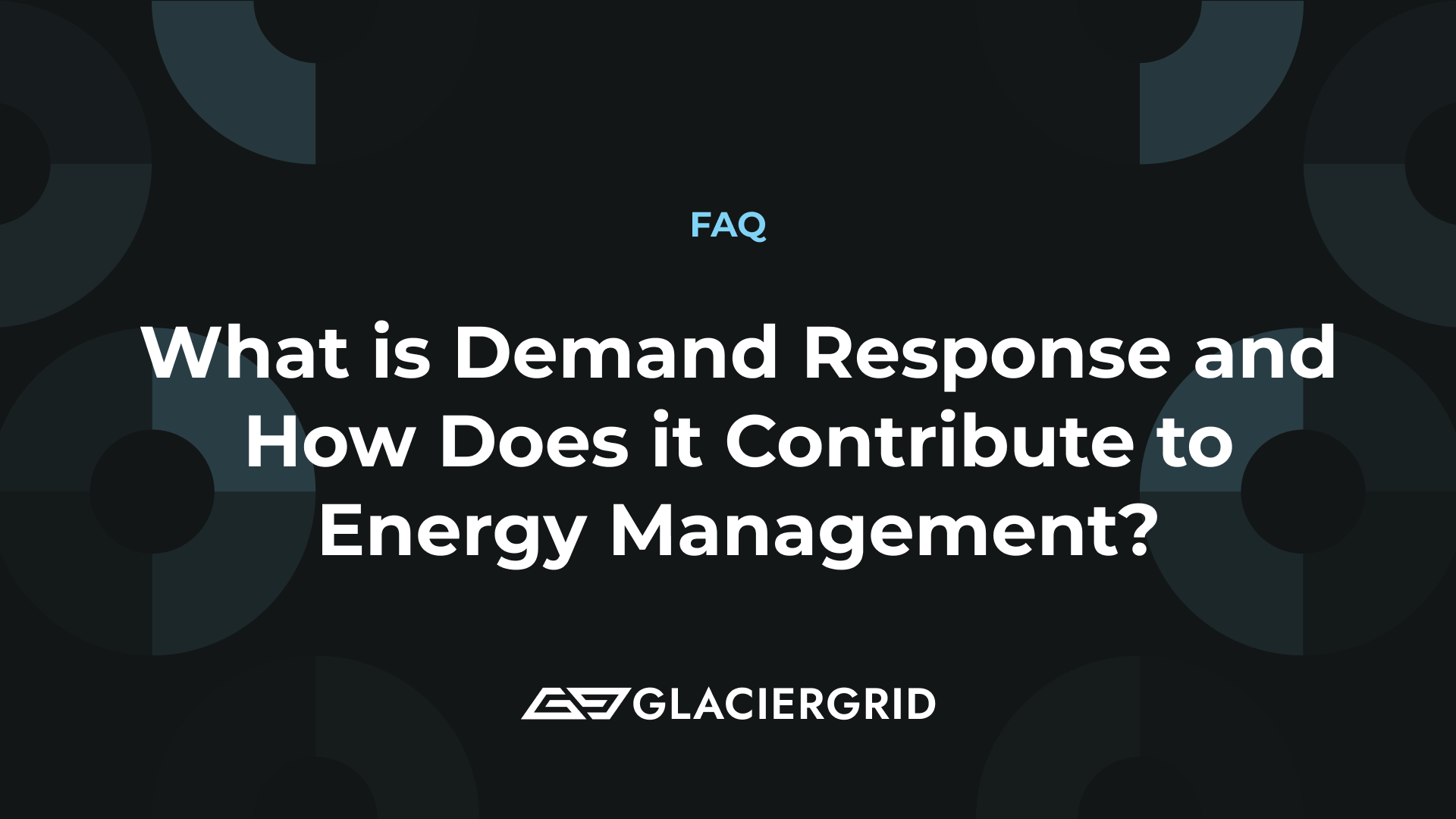 What is Demand Response and how does it contribute to energy management?